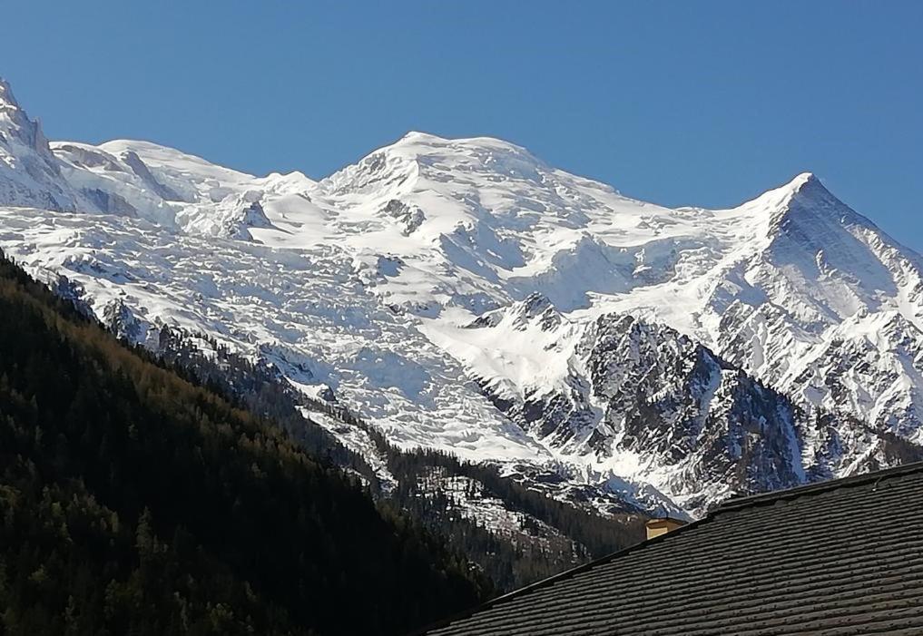 Studio With Balcony, Mt Blanc View, Parking, Center Of Chamonix Ngoại thất bức ảnh