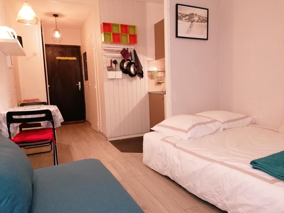 Studio With Balcony, Mt Blanc View, Parking, Center Of Chamonix Ngoại thất bức ảnh